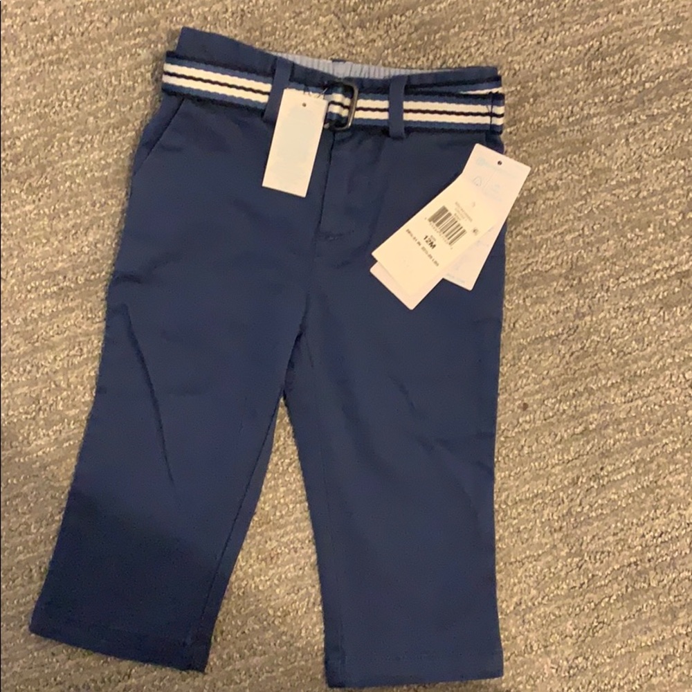 12M Ralph Lauren pants and belt